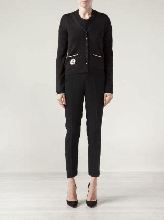chanel uniform cardigan vintage